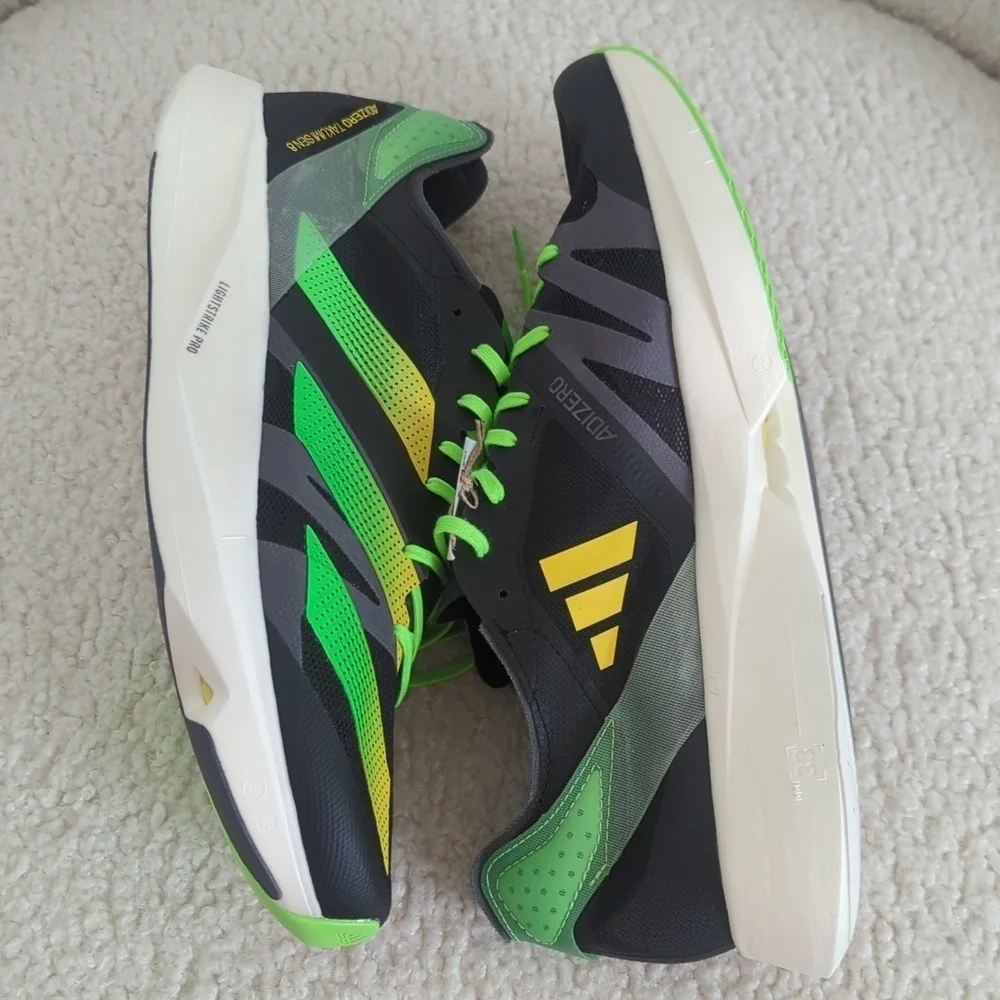 Adidas Adizero Takumi Sen 8 Men's Running Shoes in Beam Yellow